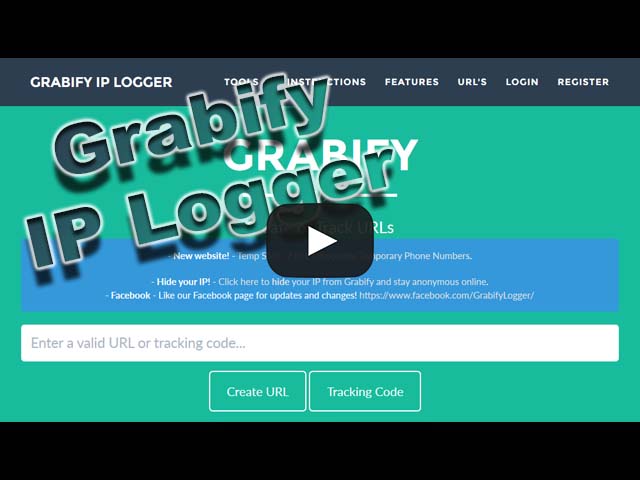 Grabify IP Logger & URL Shortener